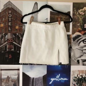 💫 Princess Polly white denim skirt 💫
